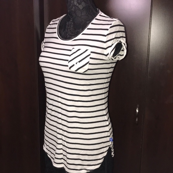 adidas Tops - Adidas Striped Tee Shirt Sz M